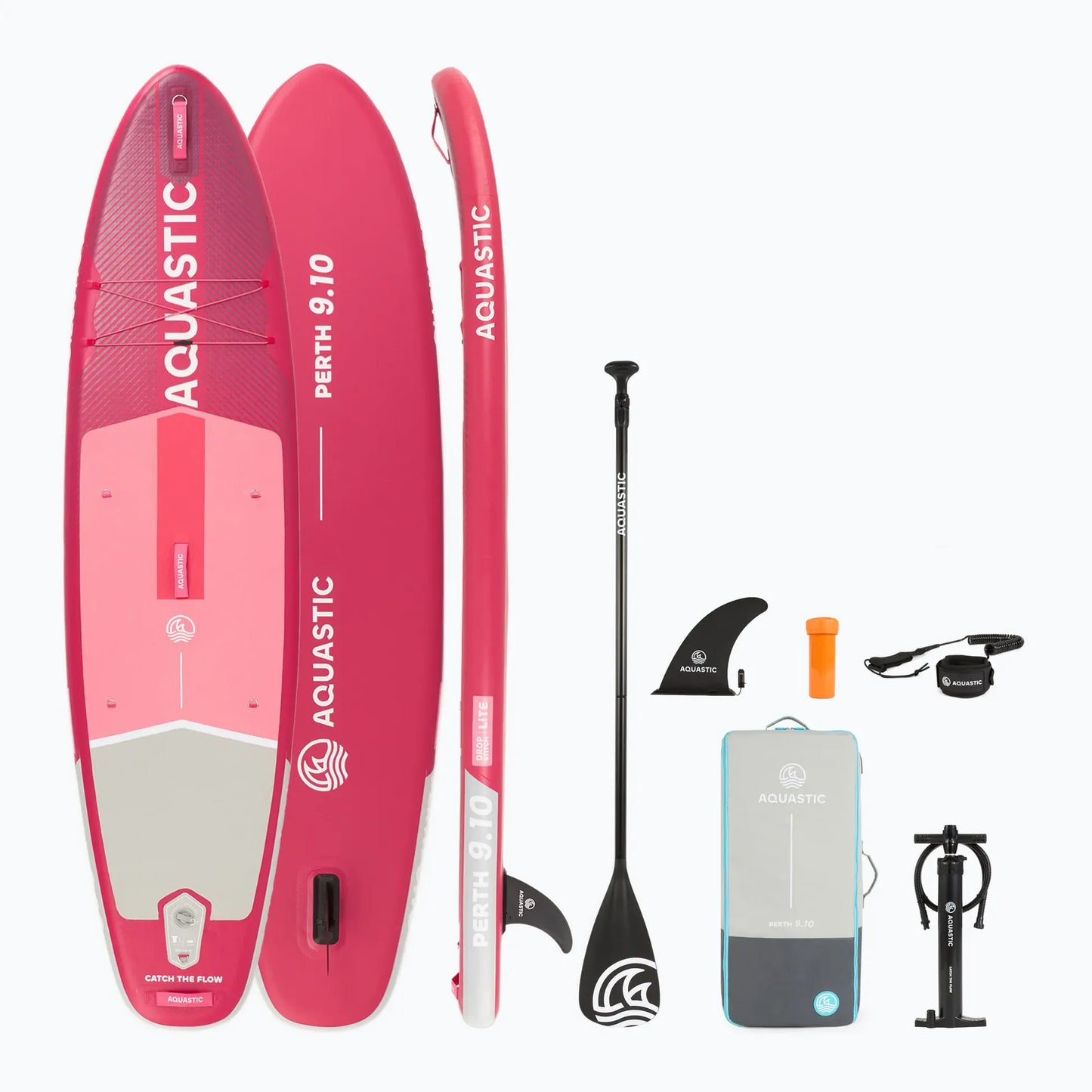 AQUASTIC Perth 325 cm Inflatable All‑Round SUP Set – 145 kg Capacity