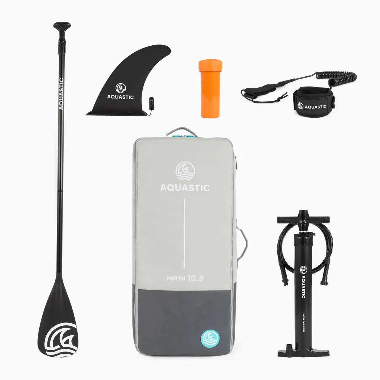 AQUASTIC Perth 325 cm Inflatable All‑Round SUP Set – 145 kg Capacity